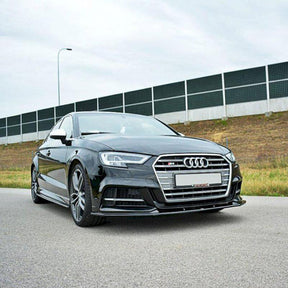 Maxton Front Splitter V.1 Audi S3 / A3 S-Line 8V Fl-R44 Performance