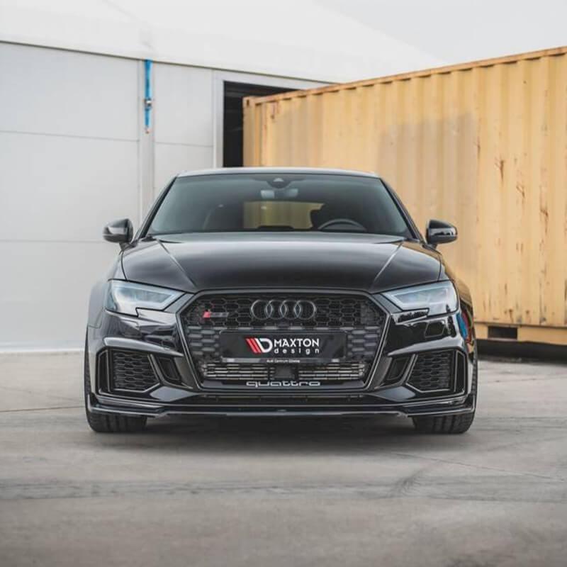 Maxton Front Splitter V.3 Audi RS3 8V Facelift (2017-Up)-R44 Performance