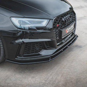 Maxton Front Splitter V.4 Audi RS3 8V Facelift (2017-Up)-R44 Performance