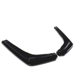Maxton Rear Side Splitters V.1 BMW M3 F80 (2014-18) Gloss Black