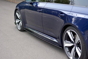 Maxton Side Skirts Diffusers Audi RS4 B9 (2017-Up)-R44 Performance