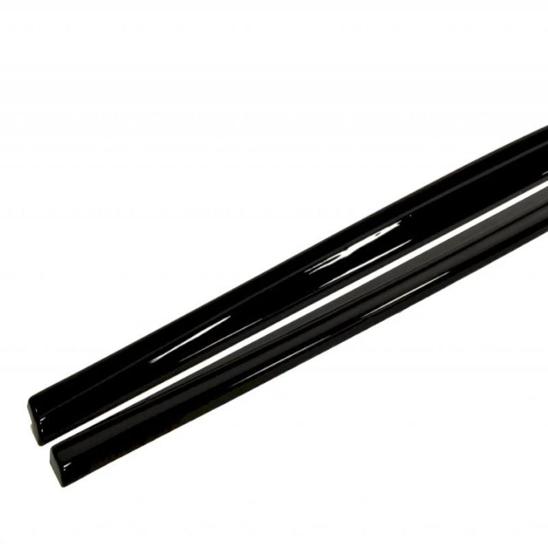 Maxton Side Skirts Diffusers BMW 1 F20/F21 M-Power (Facelift) Gloss Black-R44 Performance