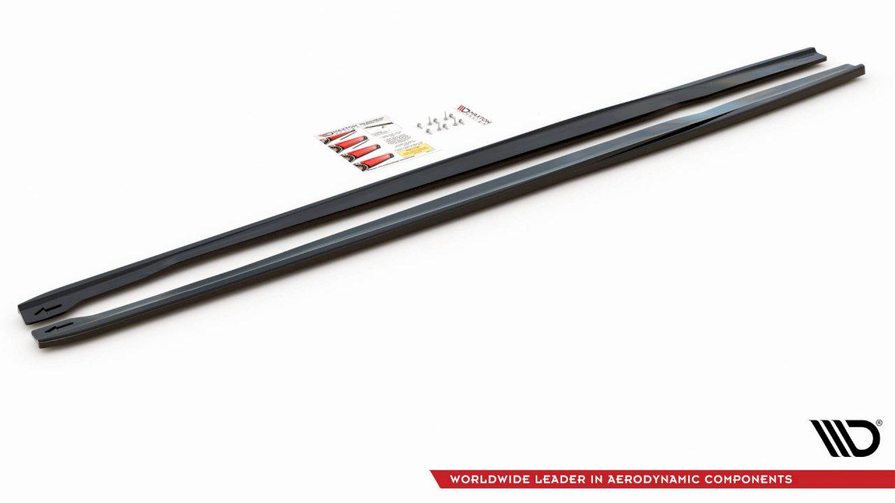 Maxton Side Skirts Diffusers V2 Audi Rs6 C7 (2013-2017)-R44 Performance