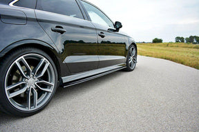 Maxton Side Skirts Splitters Audi S3 / A3 S-Line 8V / 8V Fl Sedan-R44 Performance