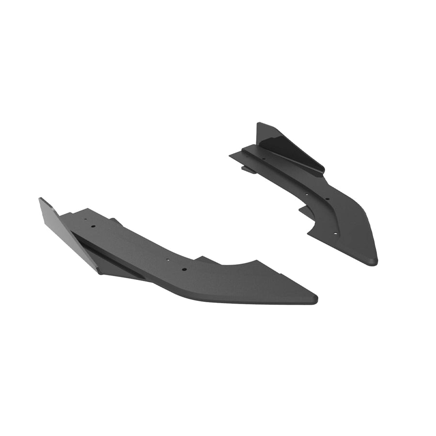Maxton Street Pro Rear Side Splitters (+Flaps) for Audi RS3 Sedan 8Y (2020-)-R44 Performance