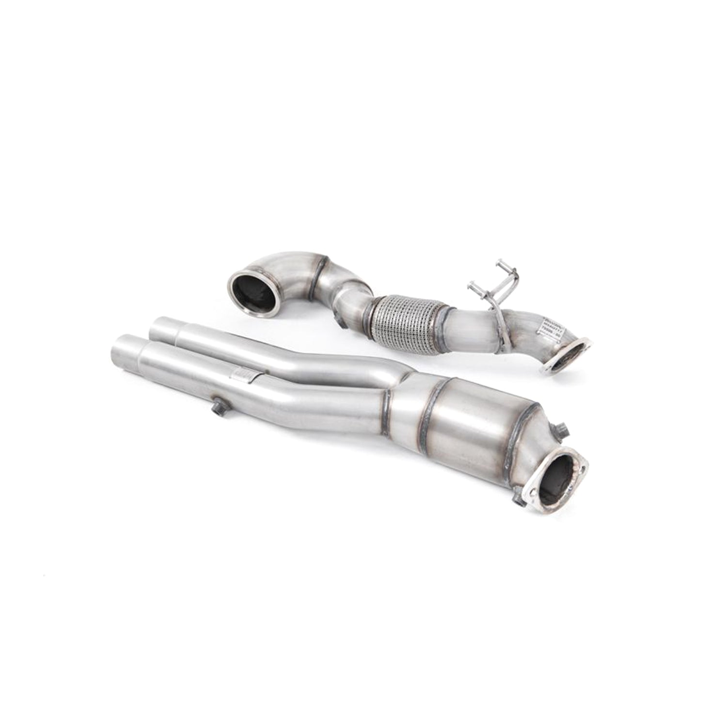 Milltek Sport Audi RS3 Saloon Large Bore Downpipe & Hi Flow Sports Cat Exhaust With GPF Bypass (8Y)-R44 Performance