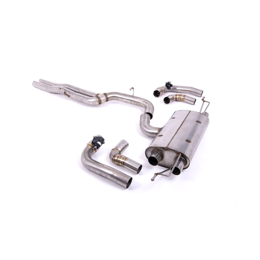 Milltek Audi RS3 Sportback Non Resonated GPF Back Exhaust System-R44 Performance