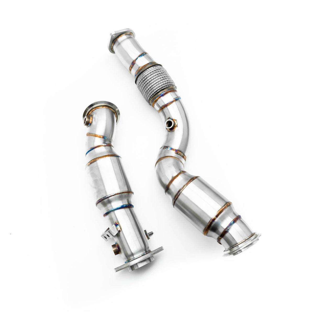 R44 BMW S58 200 Cell Sports Cat Downpipes - G8X M2, M3 & M4