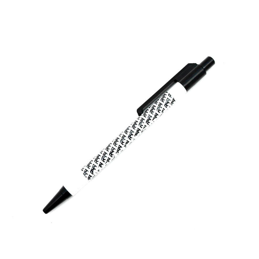 R44 Ballpoint Pen with Performance Design in Gloss White and Blue Ink-R44 Performance