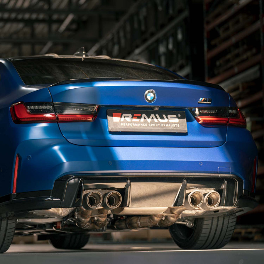 Remus Racing GPF Back Exhaust System For BMW G80 M3 & G82 M4