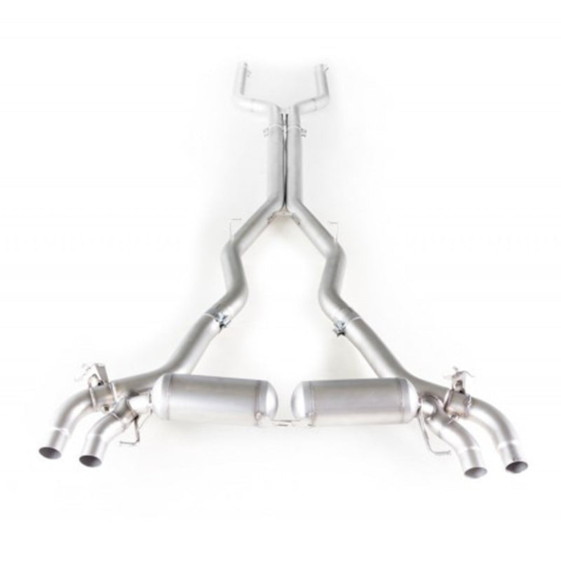 Remus BMW M5 Racing Axle-Back Rear Silencer (F90) for Non-GPF Vehicles-R44 Performance