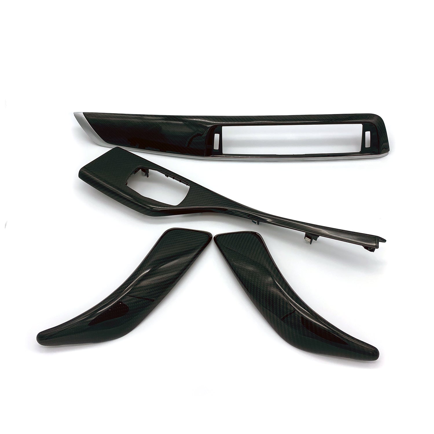 SHFT BMW 1 Series/2 Series Half Interior Set In Gloss Carbon Fibre (F20/F21/F22/F23 LCI)-R44 Performance