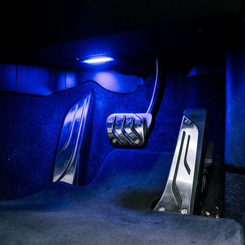 SHFT BMW F Series Pedal Covers In Stainless Steel (Automatic Only)