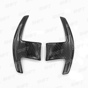 SHFT BMW G Series Automatic Paddle Shifters In Gloss/Matte Carbon Fibre-R44 Performance