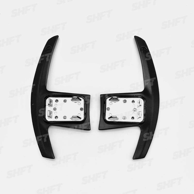 SHFT BMW G Series Automatic Paddle Shifters In Silver/Black Alloy-R44 Performance