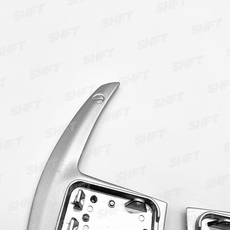 SHFT BMW G Series Automatic Paddle Shifters In Silver/Black Alloy-R44 Performance