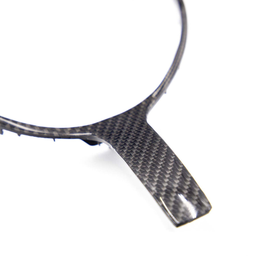 SHFT BMW M Sport Steering Wheel Trim Insert In Gloss Carbon Fibre-R44 Performance