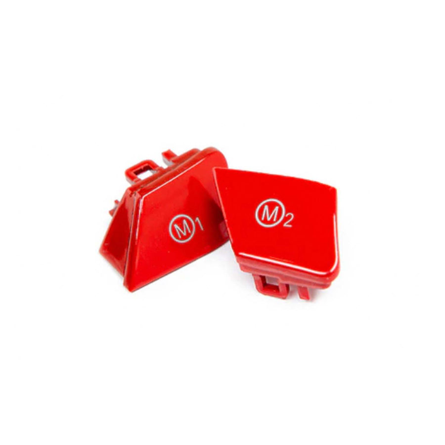 SHFT BMW Steering Wheel M Mode Buttons M1 & M2 In Red-R44 Performance
