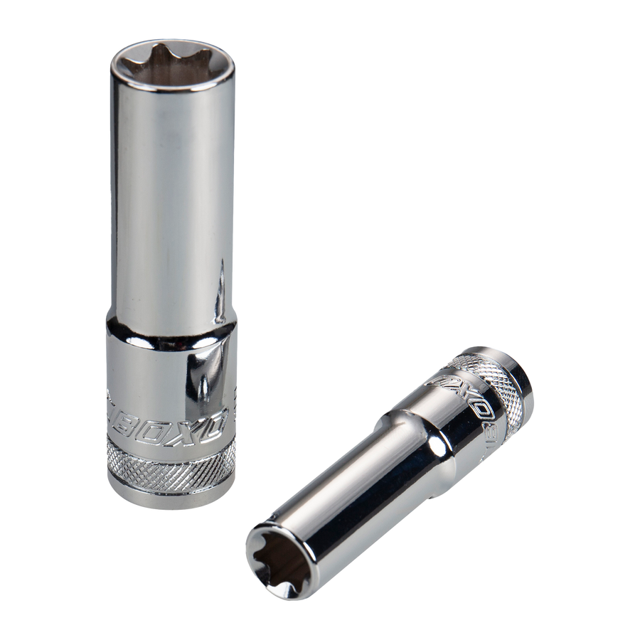 BOXO 3/8" E-Torx Deep Socket - Sizes E10 to E14