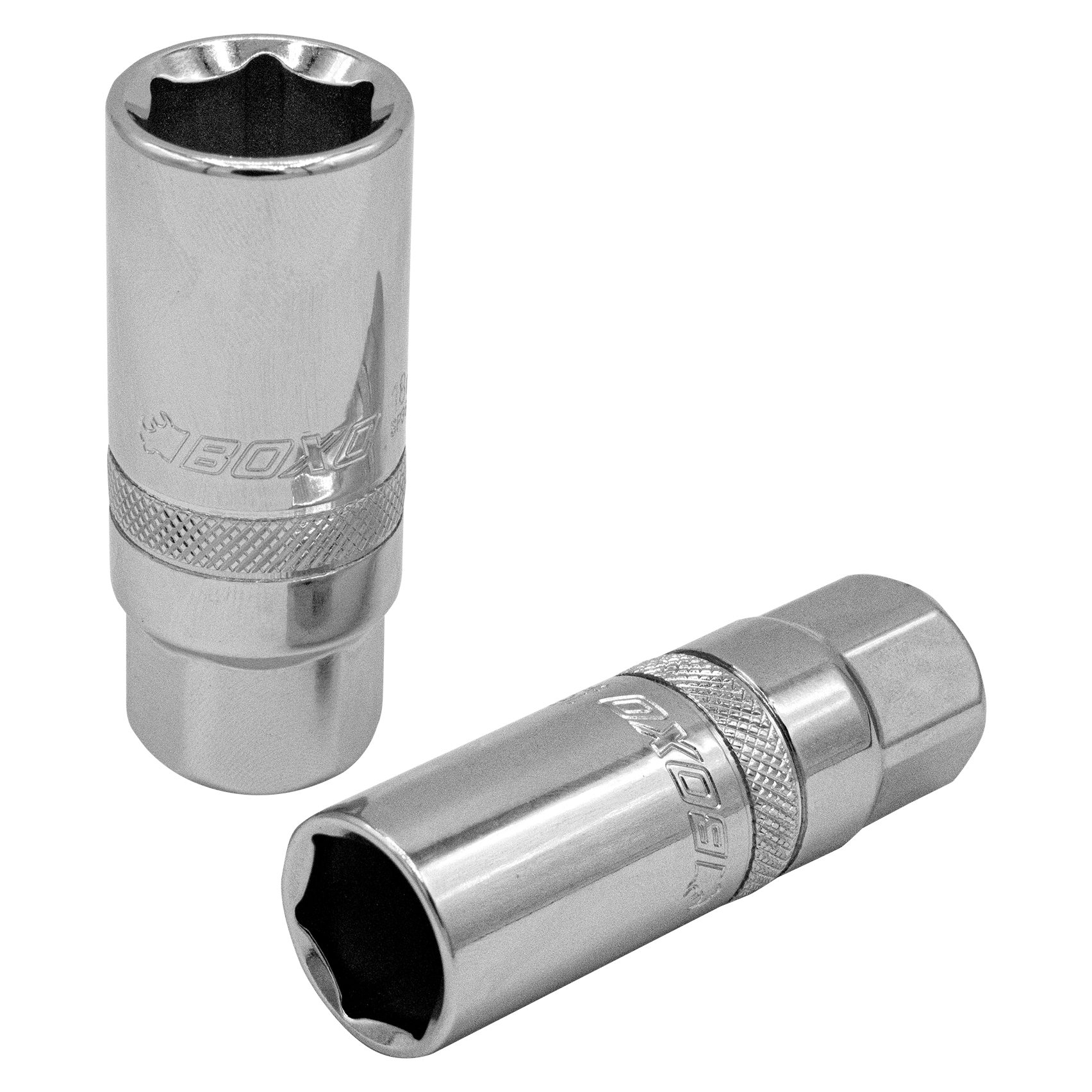 BOXO 1/2" Spark Plug Socket - Sizes 16mm to 21mm