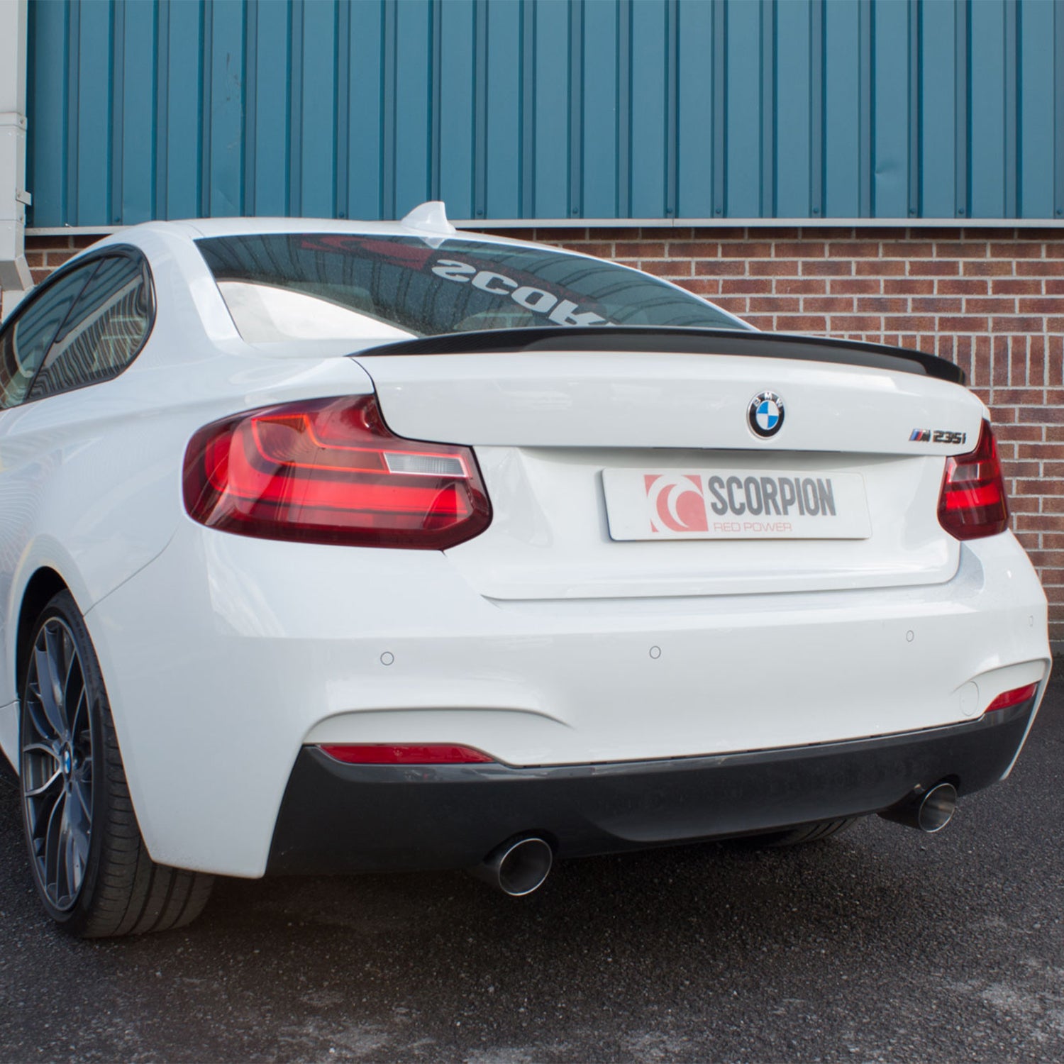 Scorpion BMW M235i Non Resonated Cat Back Exhaust System Fitted (F22/F23) - R44 Performance