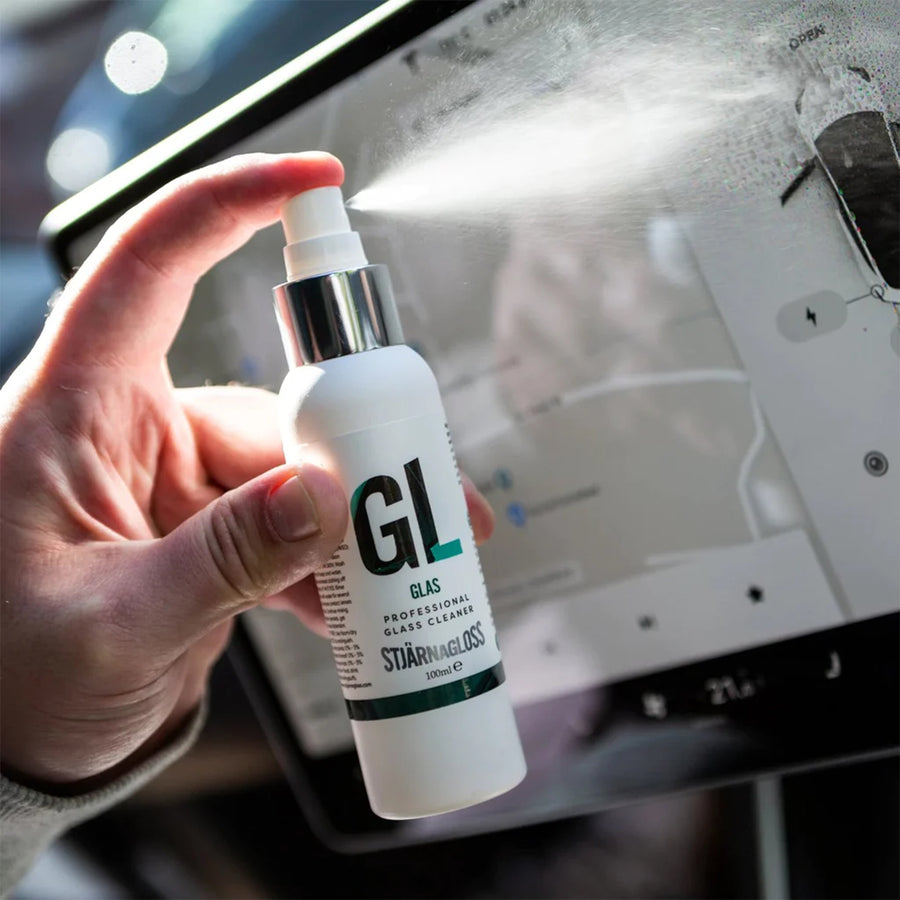 Stjarnagloss Glas Professional Glass Cleaner 100ml Spray Bottle Sample