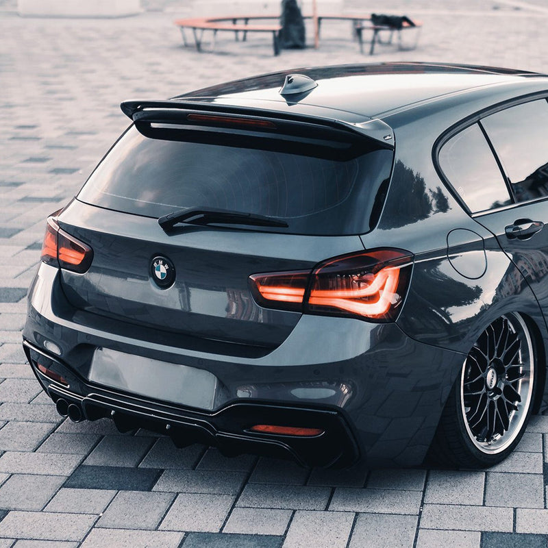 ZAERO Design BMW 1 Series LCI Gloss Black Rear Diffuser