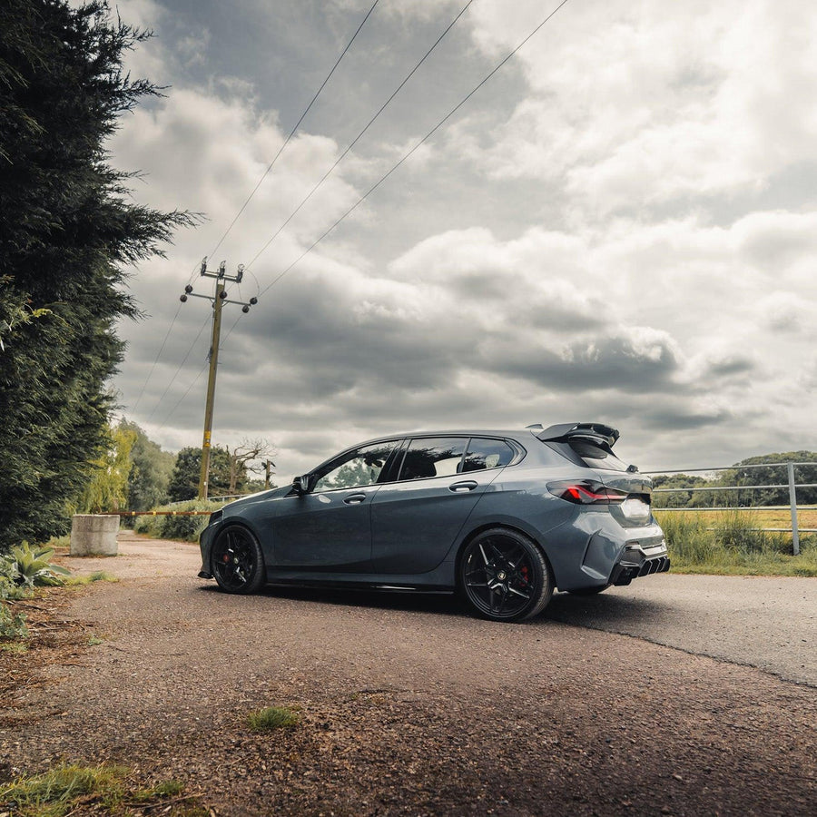 ZAERO Design BMW 2019+ F40 1 Series Gloss Black Side Skirts Fitted