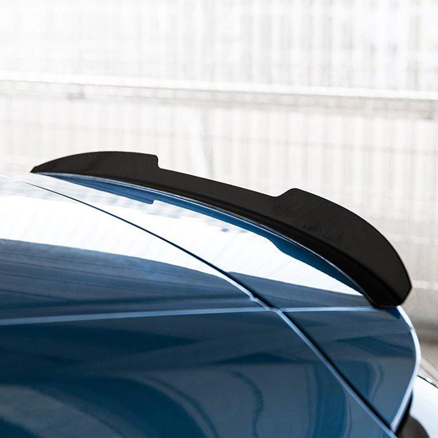 ZAERO Design BMW F20 1 Series Gloss Black Rear Spoiler Lip Fitted