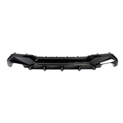 ZAERO Design BMW M135i/1 Series Dual Exit EVO-1 Rear Diffuser In Gloss Black (F40 128ti, 120d, 120i)