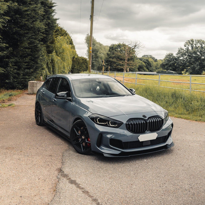 ZAERO Design BMW F40 M135i Gloss Black Front Splitter