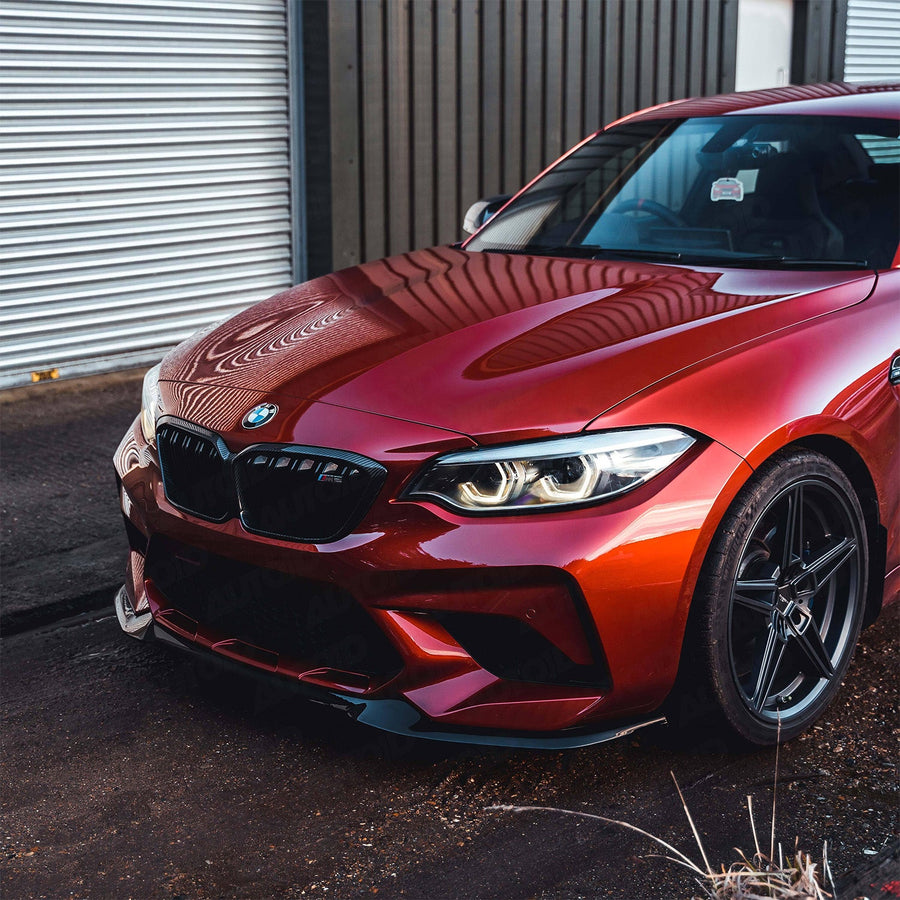 ZAERO Design BMW F87 M2 Competition Gloss Black Front Lip Splitter