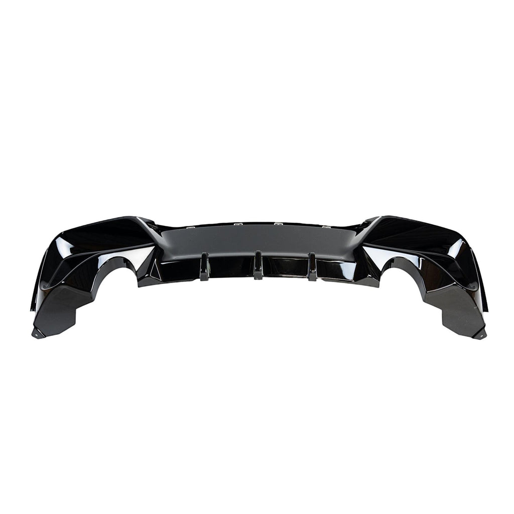 ZAERO Design BMW M135i Pre-LCI Rear Diffuser In Gloss Black